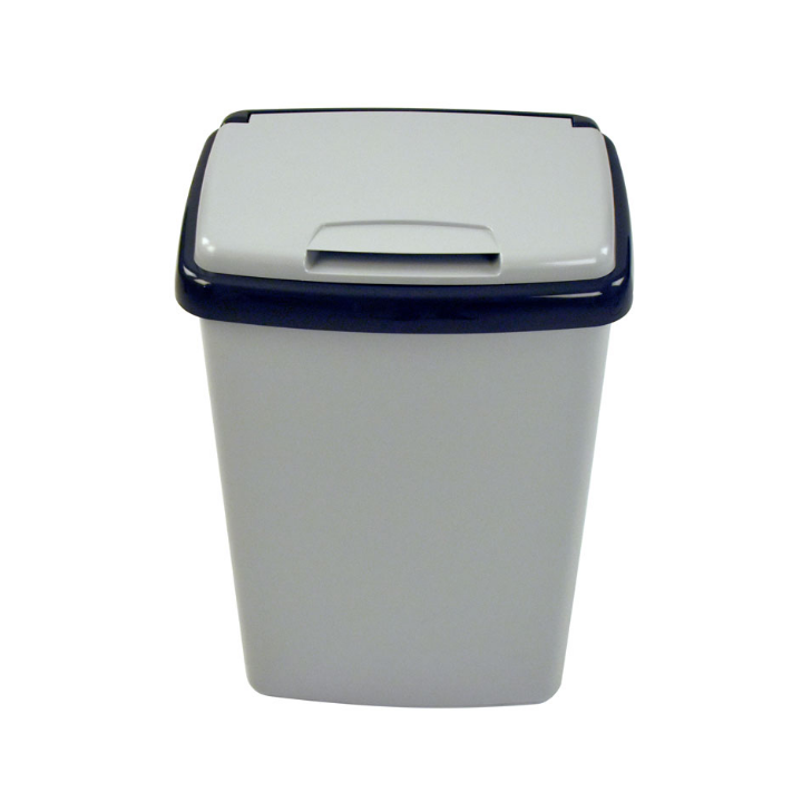 Kunststof Bekerbak | 50 Liter | 5-Gaats | Grijs/Zwart | VB 192755 - 3