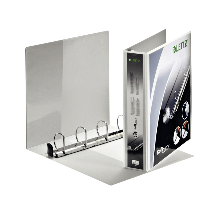 Ringband leitz softclick 4r a4 40mm d-mech 2tas wt - 0