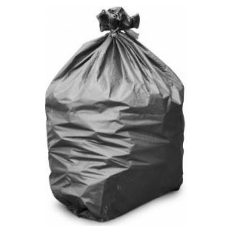 Vuilniszak | HDPE | 60x80cm | 60 Liter | T20 | Grijs (20 zakken) - 1