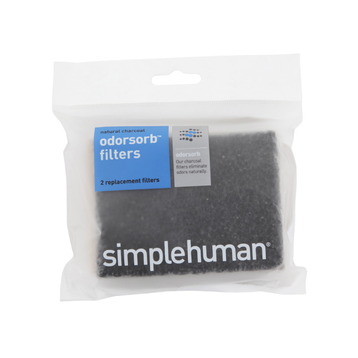 Simplehuman, odor carbonfilter voor afvalbakken, VB 011677 - 0