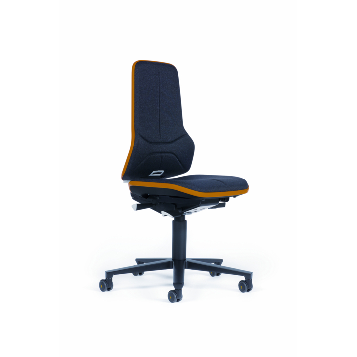 Neon 2 industriestoel 9573, Duotec, verrijdbaar, synchroon c - 0