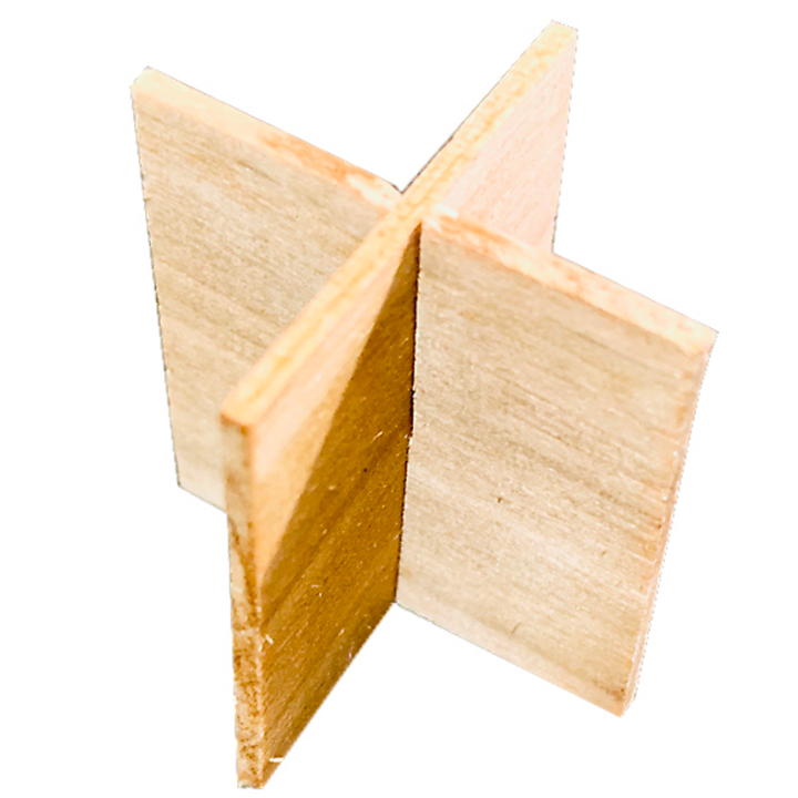 Pizza saver, hout, 3cm (100 stuks) - 0