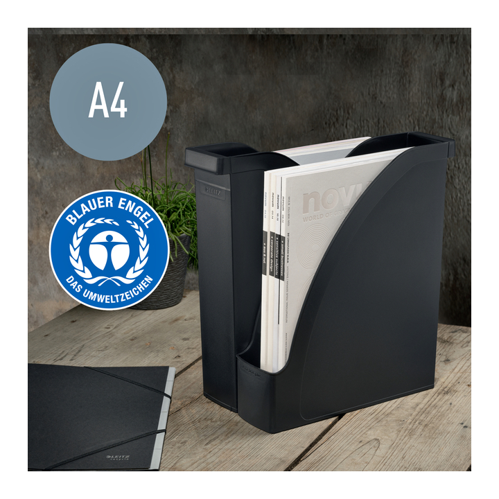 Tijdschriftcassette leitz recycle a4 zwart(24765095) - 2