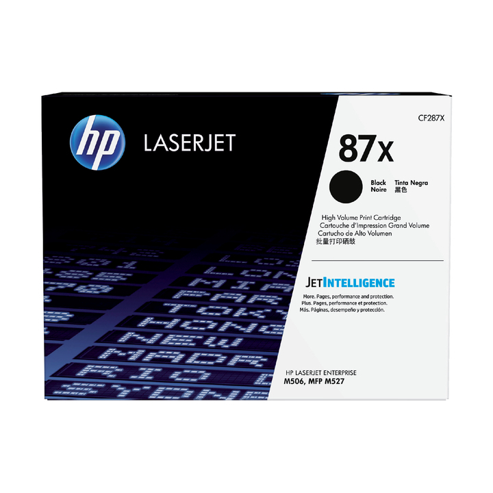 Tonercartridge hp 87x cf287x 18k zwart(cf287x) - 0