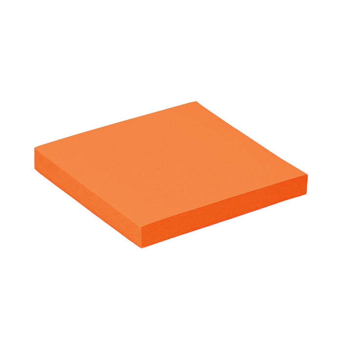 Memoblok quantore 76x76mm neon oranje(392382) - 0