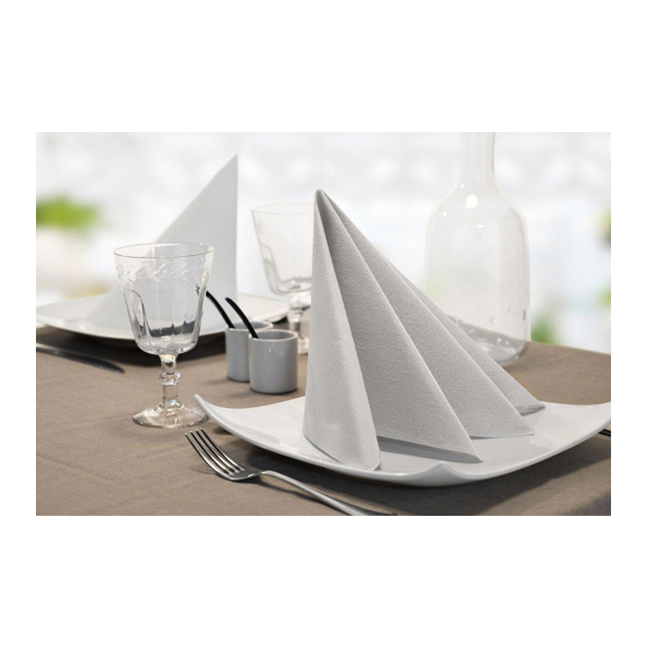 Lunchservet tork advanced vierdevouw wit(477149) - 2