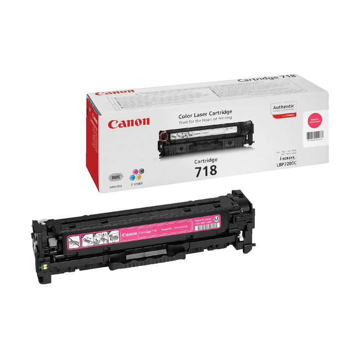Tonercartridge canon 718 rood(718-m) - 0