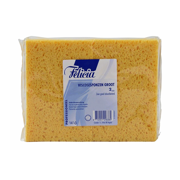 Felicia, viscosesponzen, groot, 234235 (2 stuks) - 0