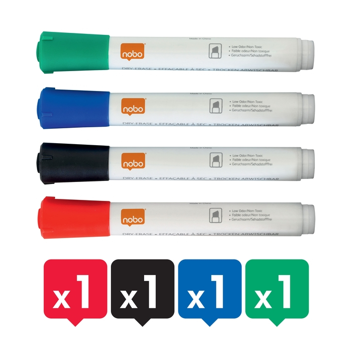 Whiteboard starterkit nobo(1903798) - 1