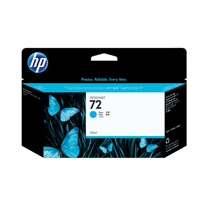 Inkcartridge hp c9371a no 72 blauw - 0