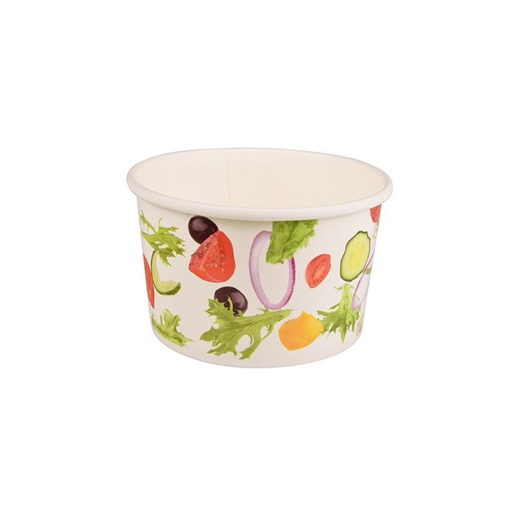 Saladeschaal, karton, 600ML (600 stuks) - 0