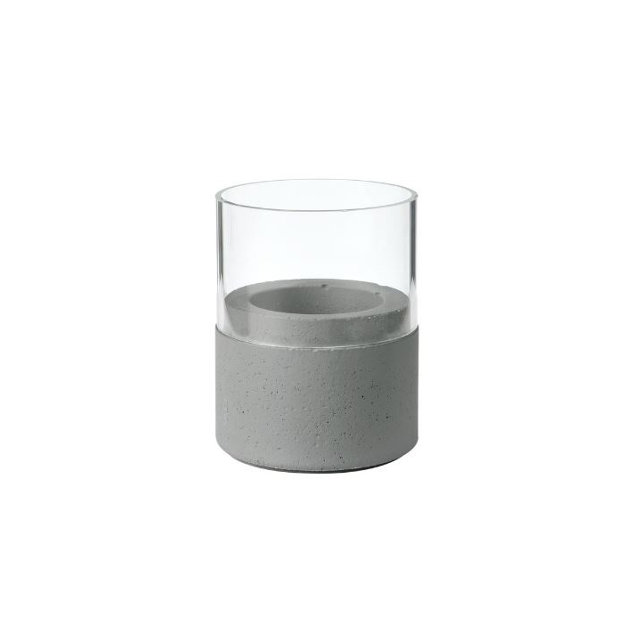 Duni | LED Lamphouder | 77x60mm | Kandelaar Neat Dark Grey | 192646 (10 stuks) OP=OP AANBIEDING - 0