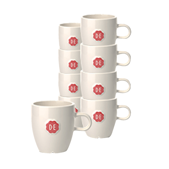 Douwe Egberts, universeel kopje, wit, 4055315 (1 stuk) - 0
