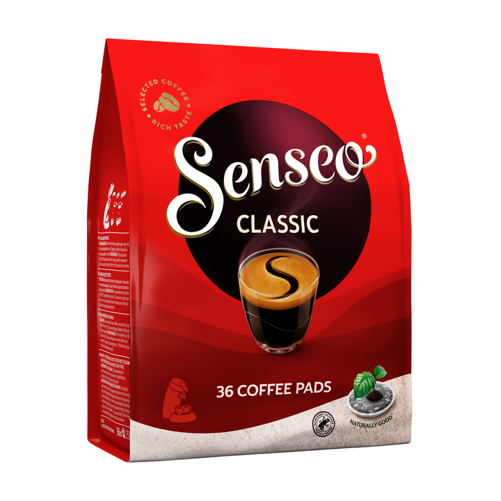 Douwe Egberts Senseo, koffiepads, classic, 4090200 (36 stuks) - 0