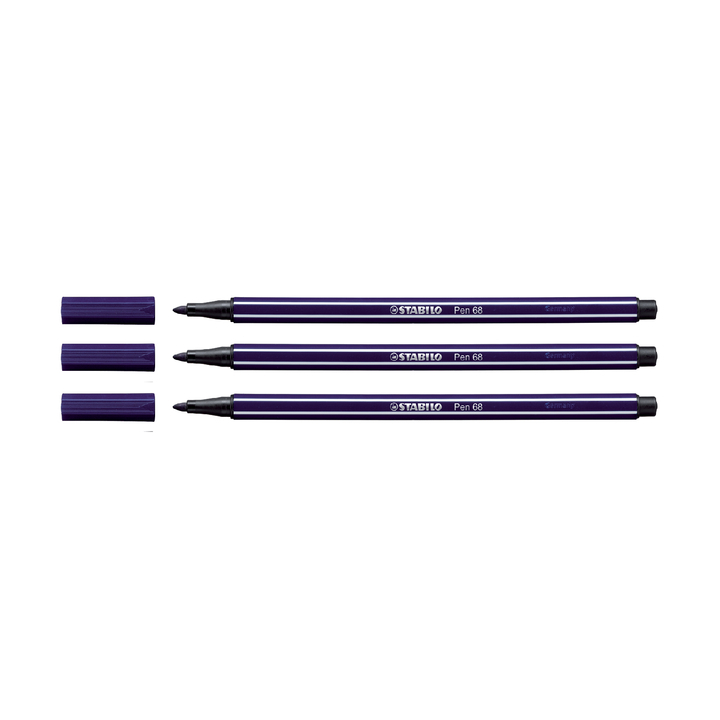 Viltstift stabilo 68 pruissisch blauw(68/22) - 0