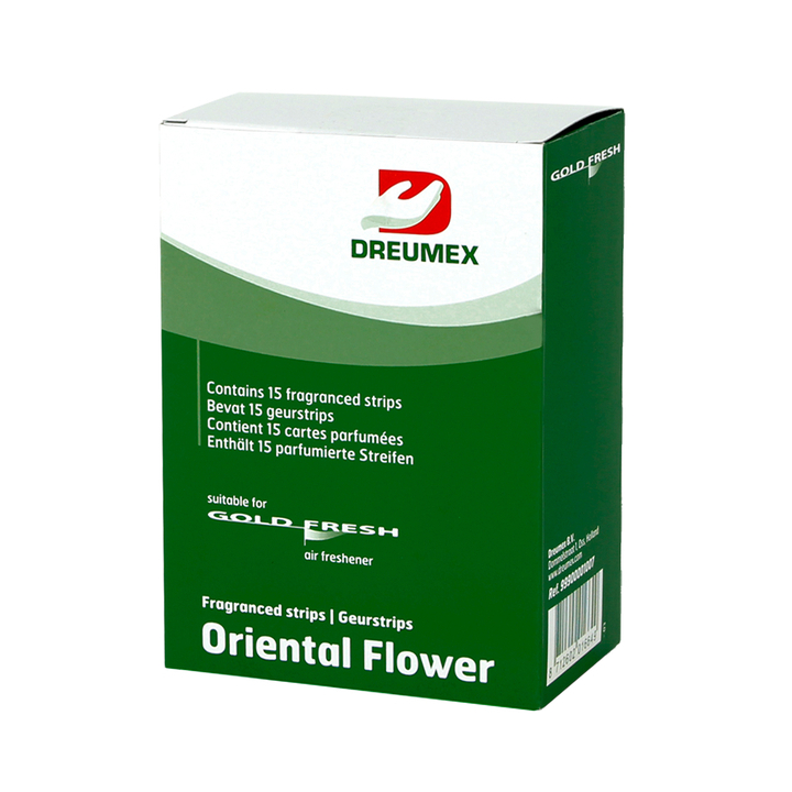 Dreumex Gold | Luchtverfrisser | 15 Geurstrips | Fresh Oriental | 99900001007 (1 pak) - 2