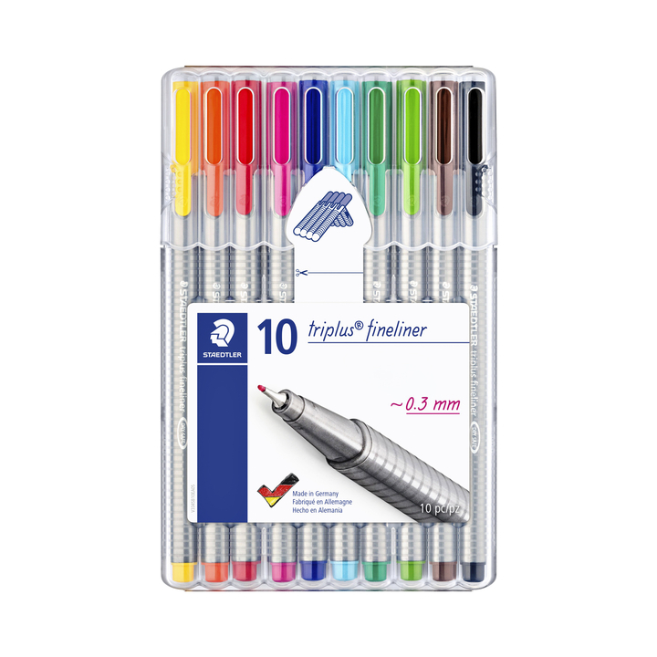Fineliner staedtler triplus 334 ass - 0
