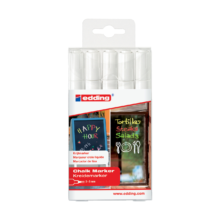 Krijtstift edding 4095 wit(3448049) - 0