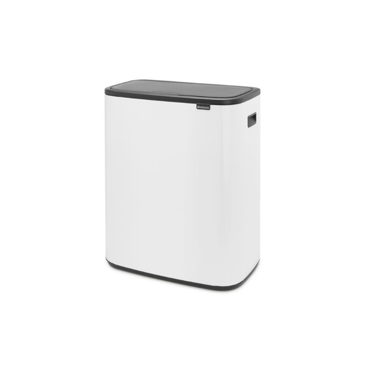 Brabantia, Touch Bin, 60 liter, wit, VB 223006 - 0