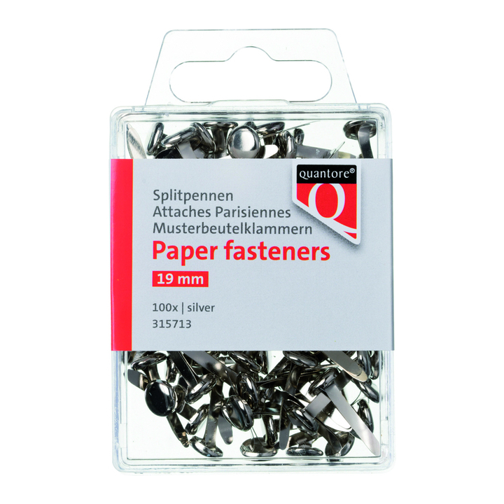 Splitpen quantore 19mm zilver(315713) - 0