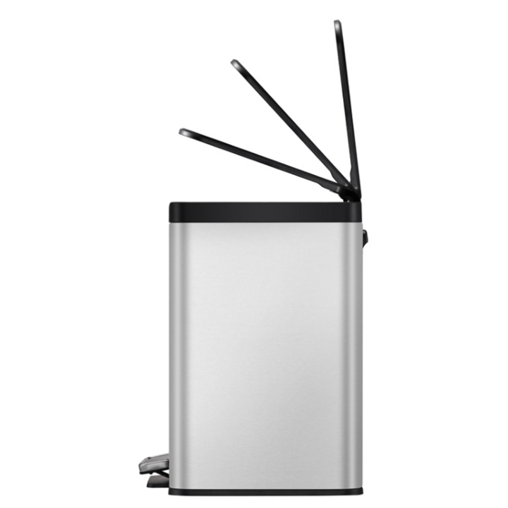 Essential EKO, pedaalemmer, 2x15 liter, mat RVS, VB 822830 - 2