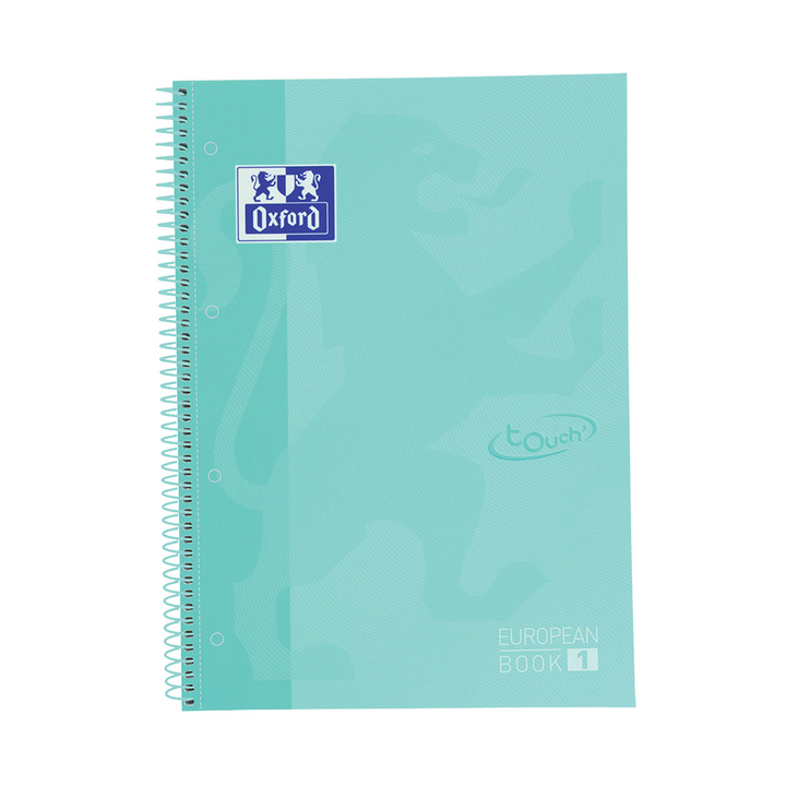 Notitieboek oxf touch europeanb a4+ lijn 80v pmint(400138326 - 0