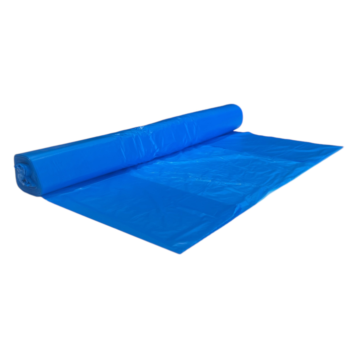 Vuilniszak | HDPE | 58x100cm | 70 Liter | T23 | Blauw (25 rollen x 20 zakken)  - 0