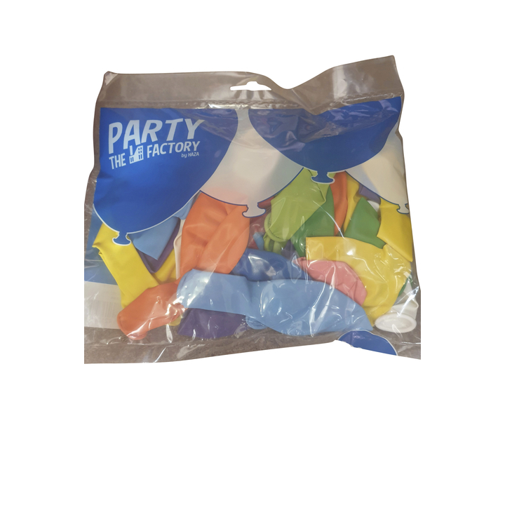 Ballonnen uni ass. 50 st. 30cm(442139) - 0