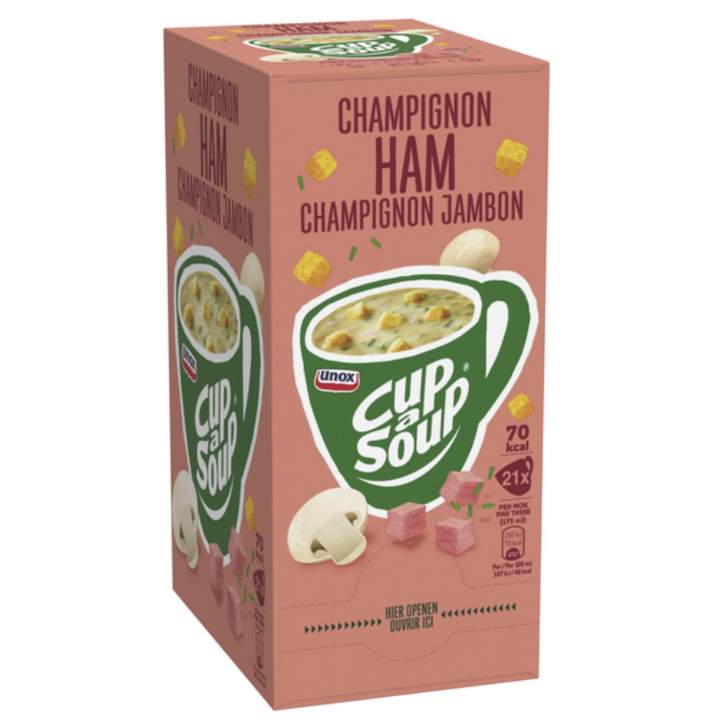 Cup-a-Soup, soep, 175ml, champignon ham (21 zakjes) - 2