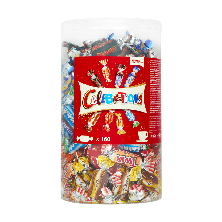 Chocolade celebrations koker 1435gr(34020) - 0