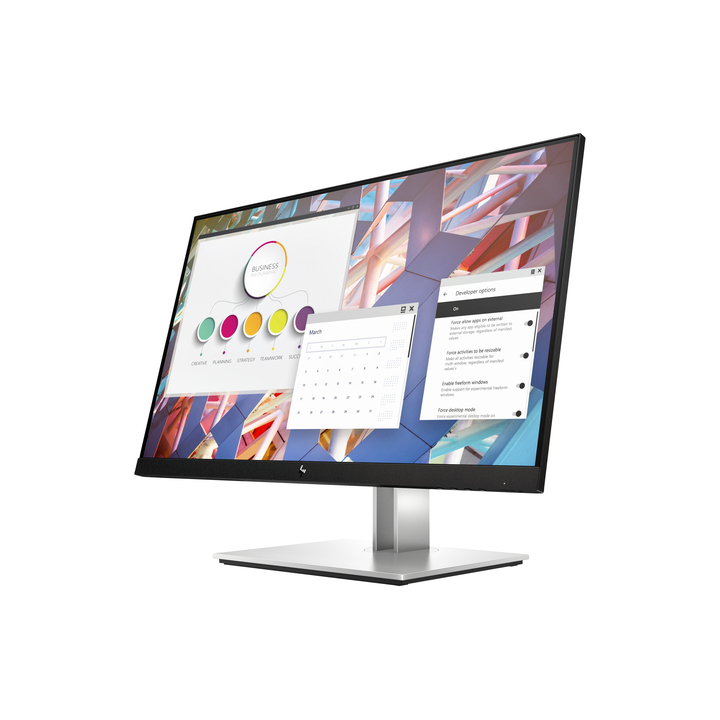 HP E24 G4 | 24 inch | IPS | Full HD | In hoogte verstelbaar (9VF99AA#ABB) - 2