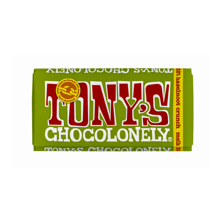 Chocolade tony chocolonely melk hazelnoot crunch(nlrmrhc180) - 0