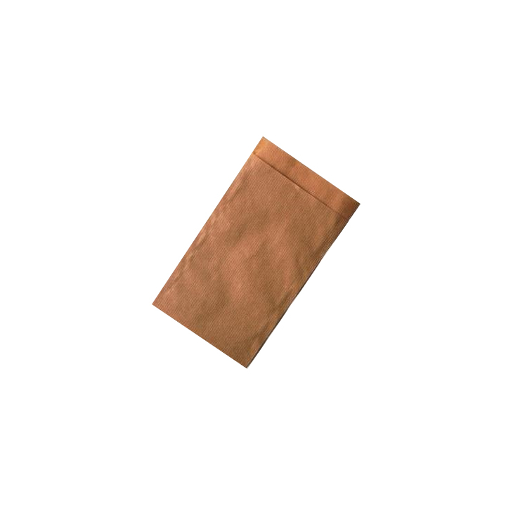 Zakje 17x25cm 1500 Bruin gestreept kraft / ds250 - 0