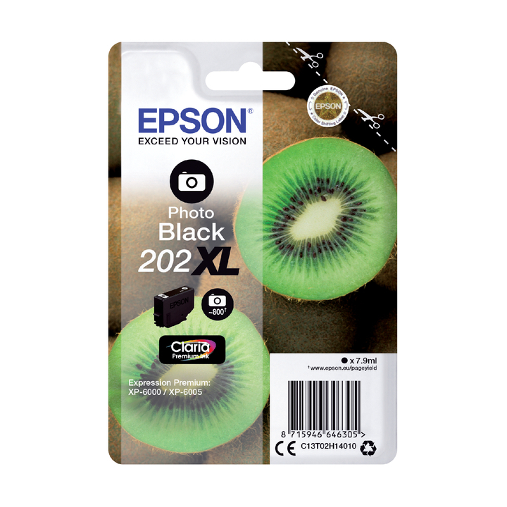 Inkcartridge epson 202xl t02h14 foto zwart xl(2888129) - 0