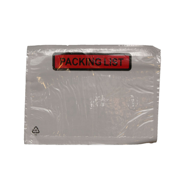 Paklijstenveloppen, 160x115 mm, 'Packing List', 1000 stuks - 0