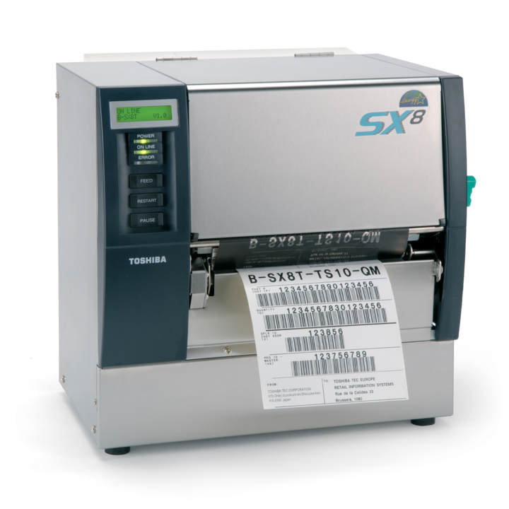 Toshiba, industrial labelprinter, B-SX8T, 305 dpi - 3