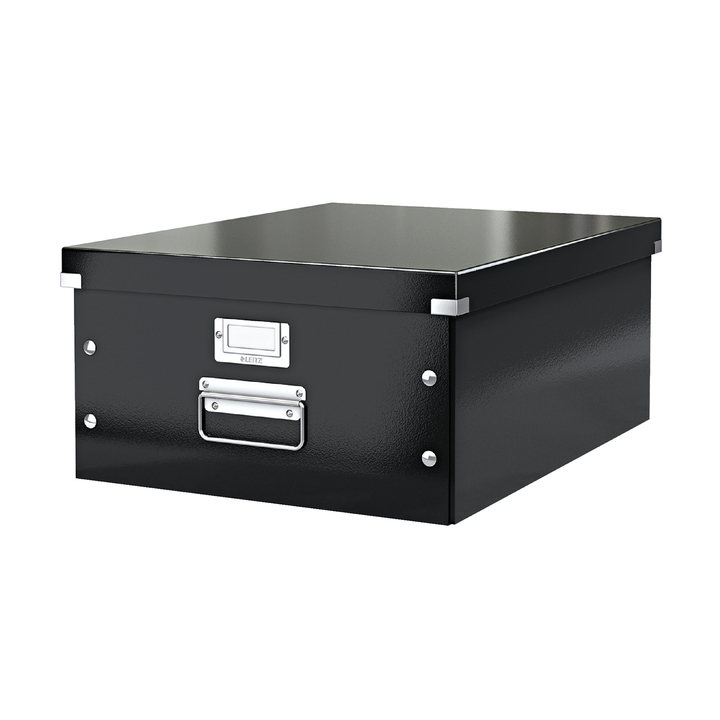 Opbergbox groot ltz click & store zwart(60450095) - 0