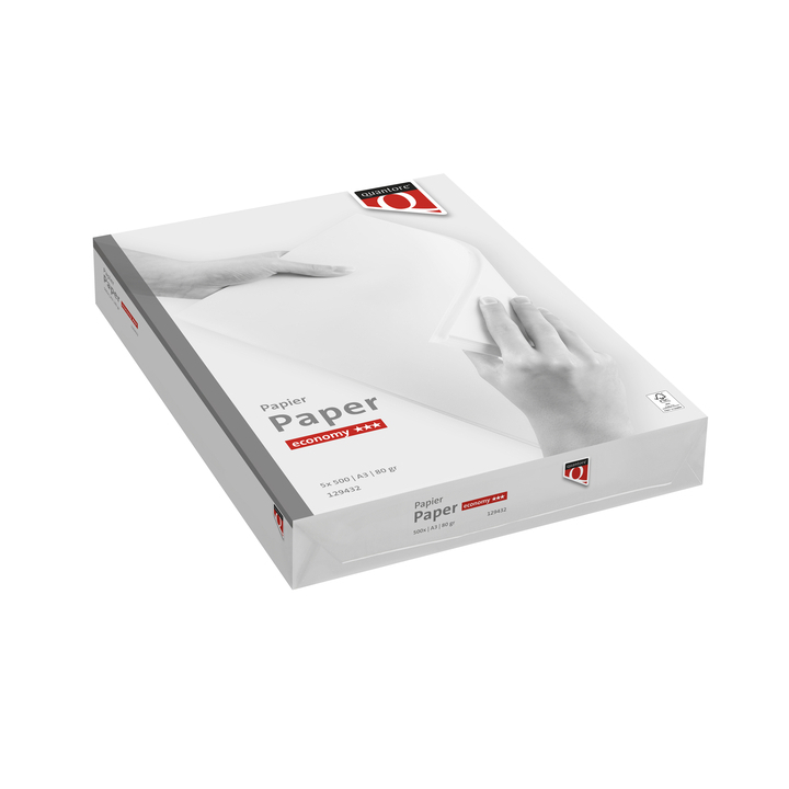 Kopieerpapier quantore economy a3 80gr wit(996608) - 0