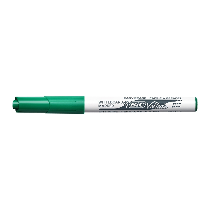 Viltstift bic 1741 whiteboard rond 2mm groen - 0