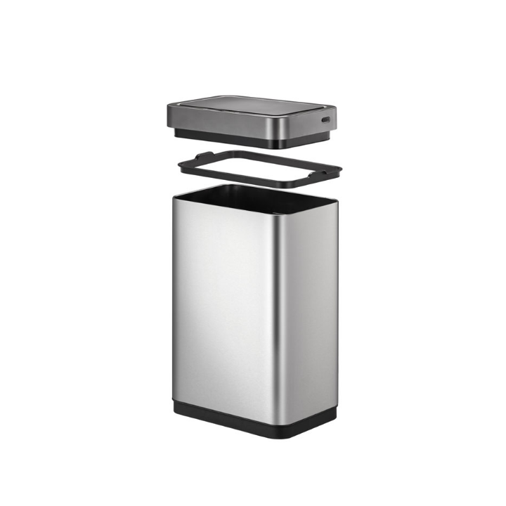 Mirage, afvalbak met sensor, 80 liter, mat RVS, VB 926080 - 2