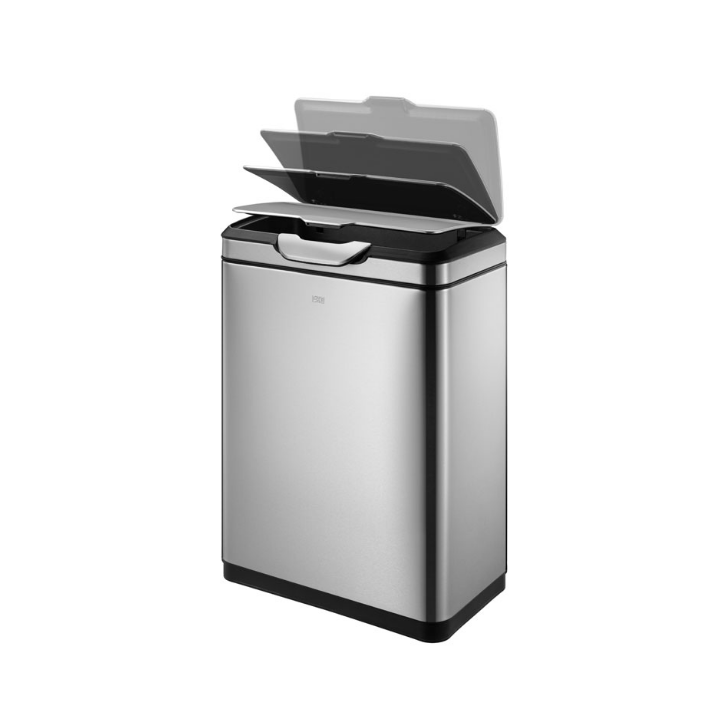 Eko Touch Pro, afvalbak, 45 liter, mat RVS, VB 917485 - 1