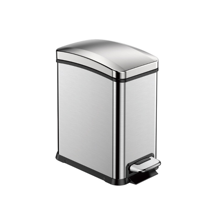 Eko New Rejoice, pedaalemmer, 8 liter, mat RVS, VB 922708 - 0