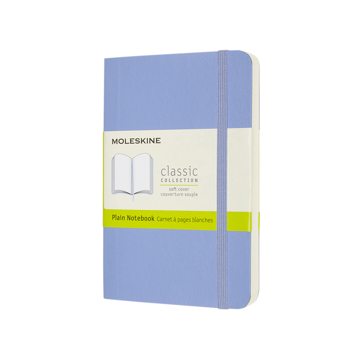 Notitieboek moleskine pocket 90x140 blc sc hydr bl(qp613b42) - 0