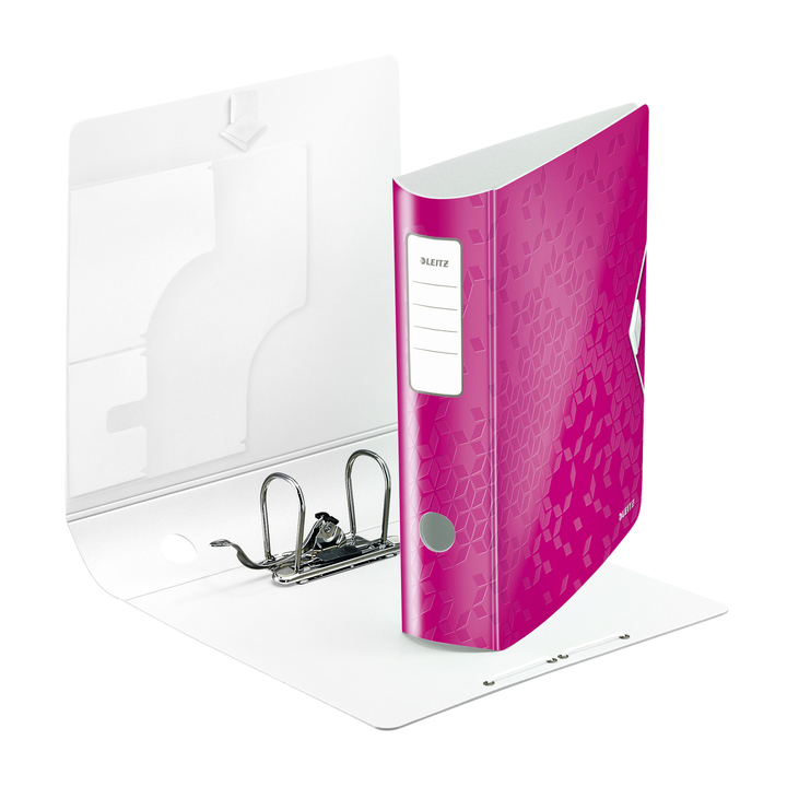 Ordner leitz wow active 1106 75mm roze(11060023) - 0