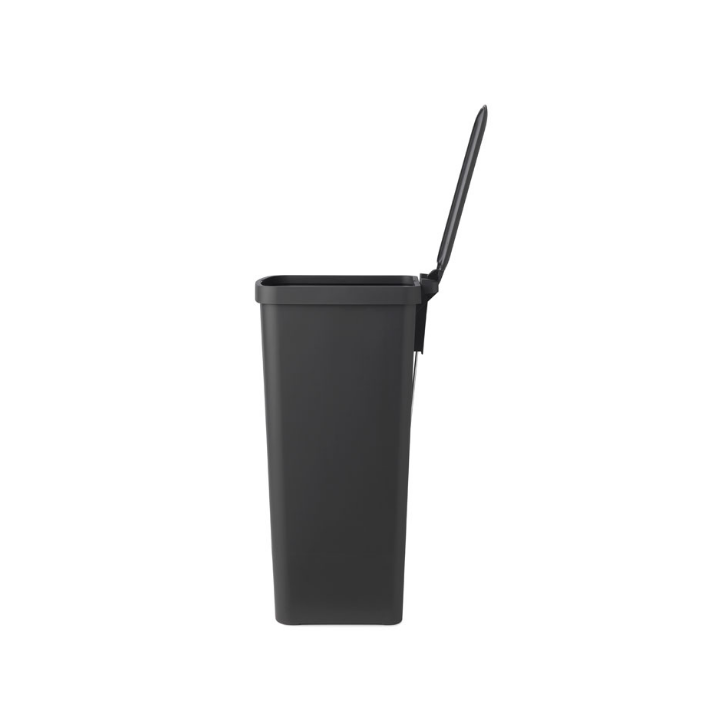 Brabantia, SetUp pedaalemmer, 40 liter, donkergrijs, VB 800023 - 1