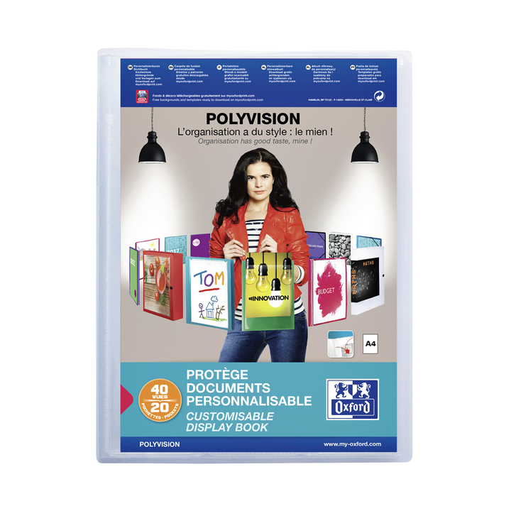 Showalbum elba polyvision 20 tas transparant(054034-17) - 0