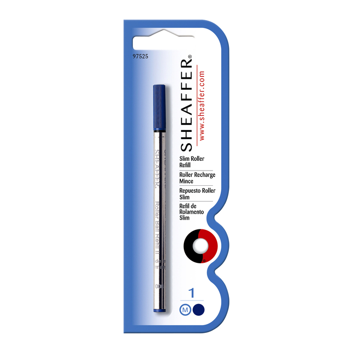 Rollerpenvulling sheaffer slim medium blauw - 0