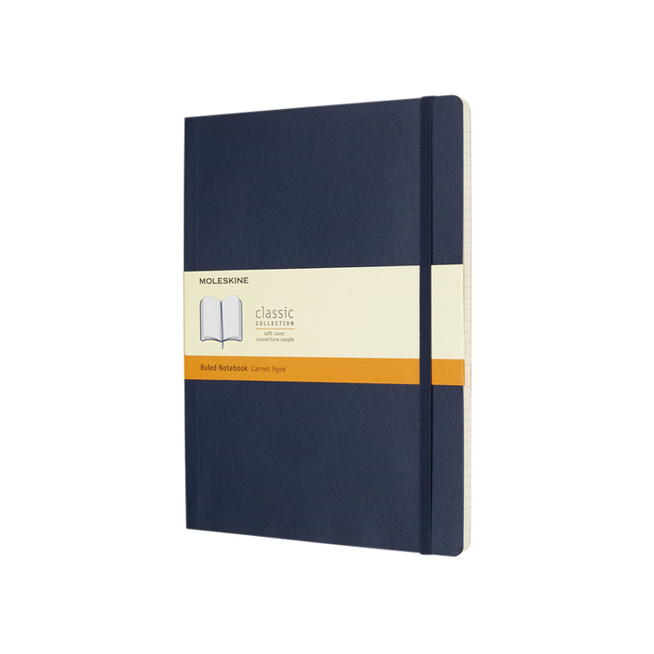 Notitieboek moleskine xl 190x250 ln sc sapp bl(qp621b20) - 0