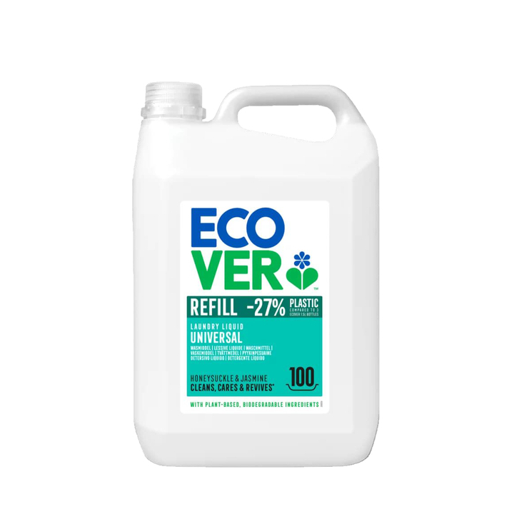 Wasmiddel ecover universal kamperfoelie jasmijn 5l(4006308) - 0