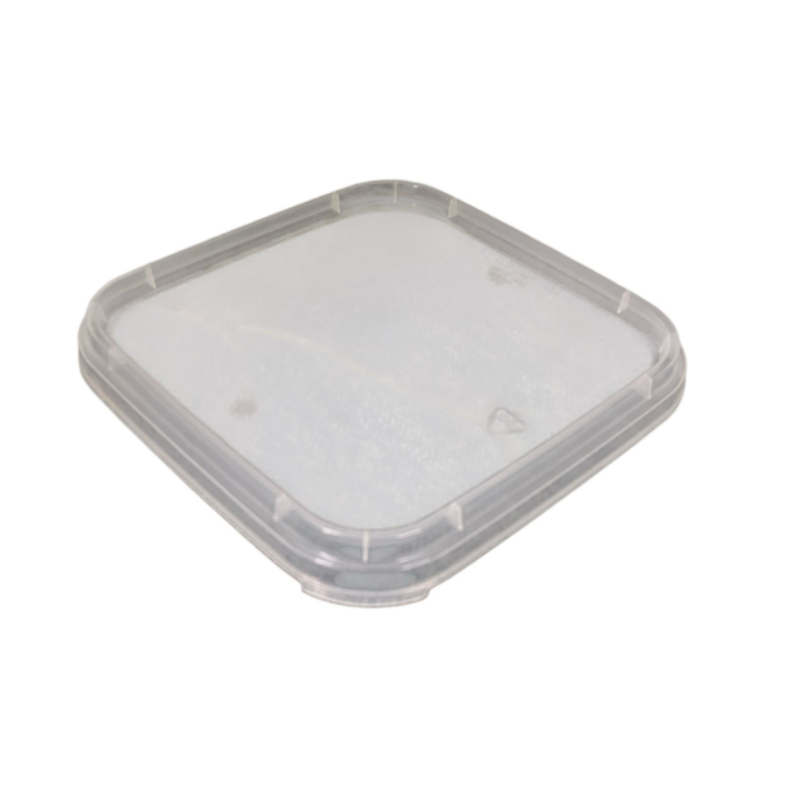 Deksel (seal) vierkant, PP, 199x199mm, transp., (2568 st.) - 0